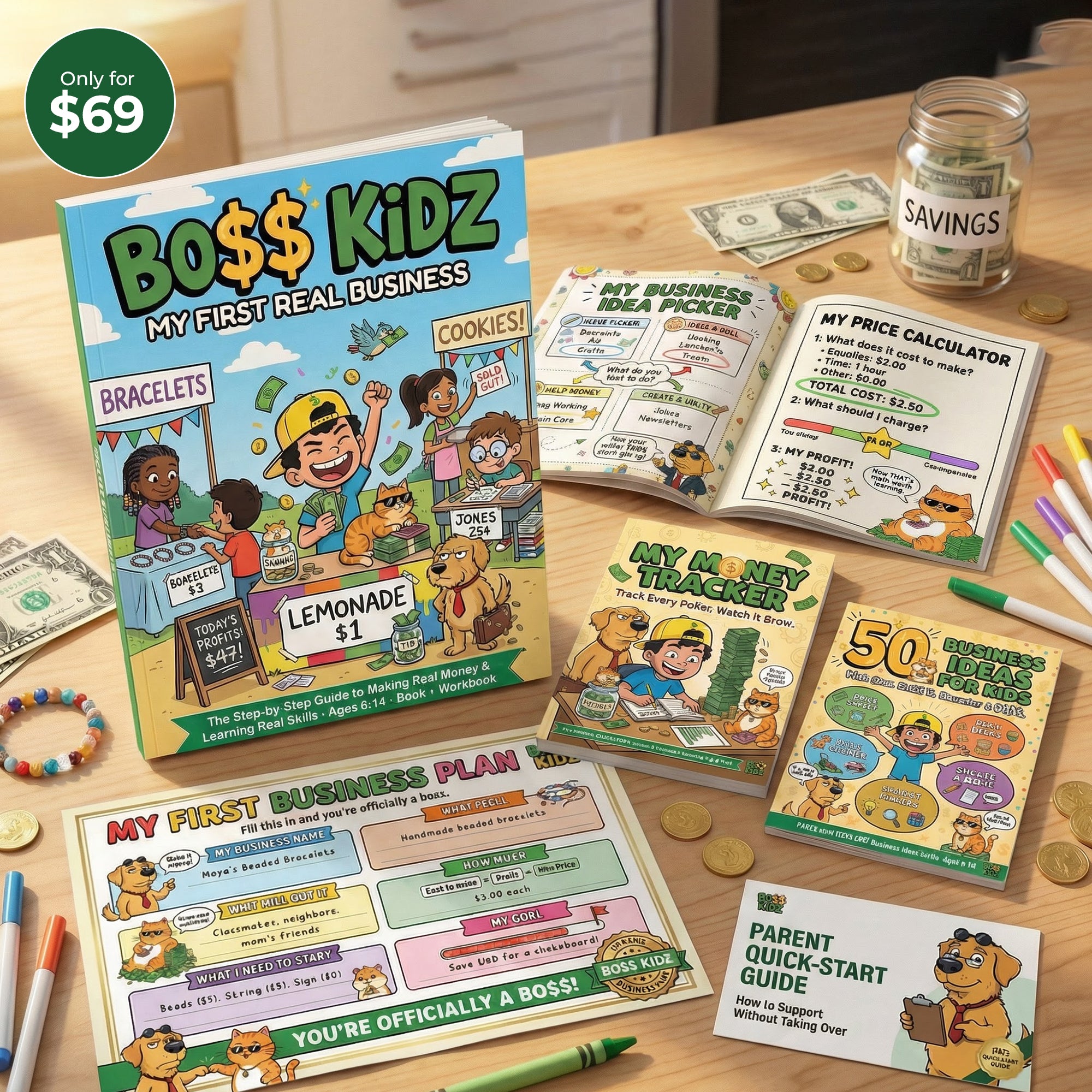 The Complete BO$$ KIDZ Business Kit