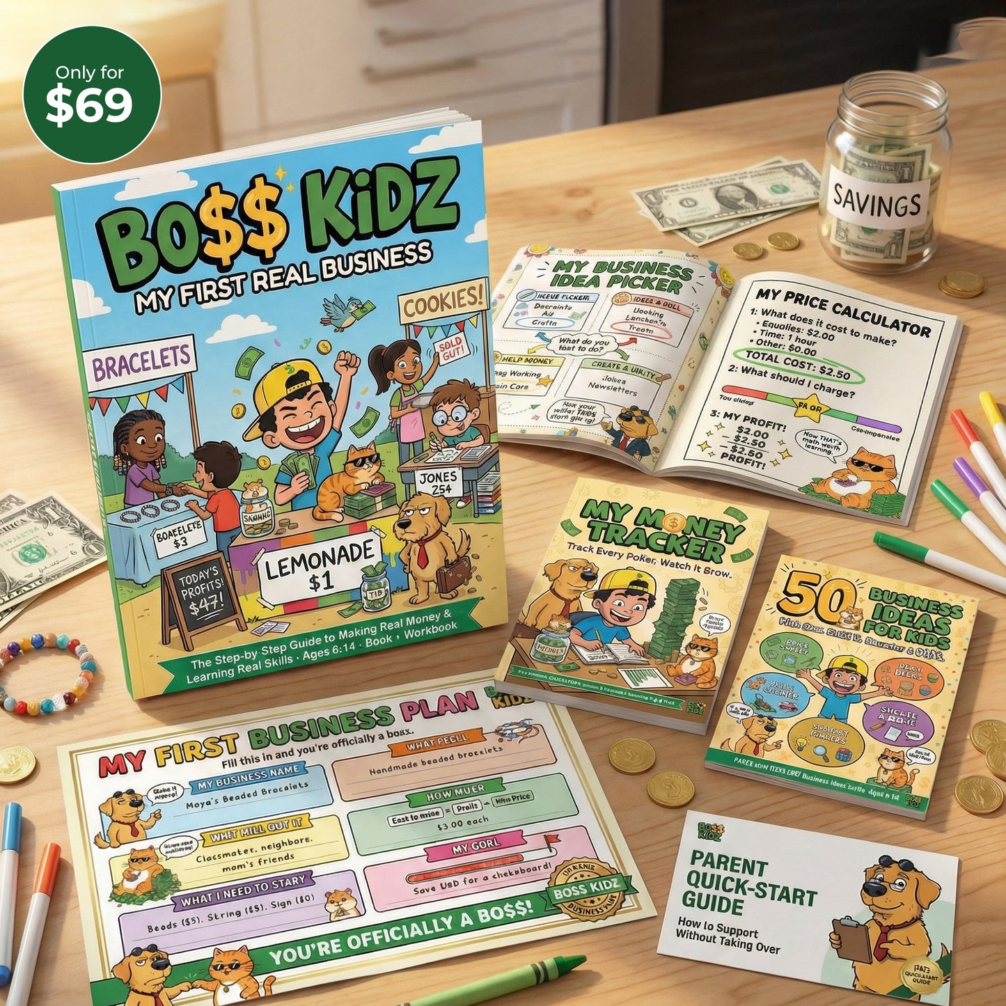 The Complete BO$$ KIDZ Business Kit
